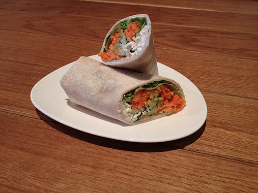 <h5>Gemüse-Wrap</h5>