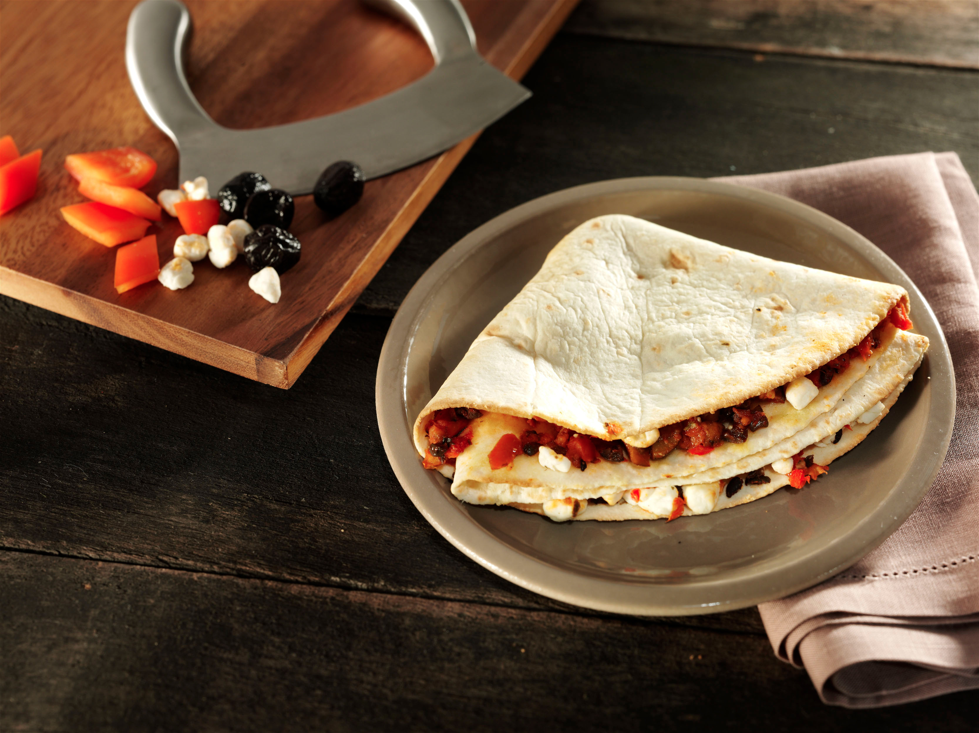 <h5>Piadini mit Ziegenkäse</h5>