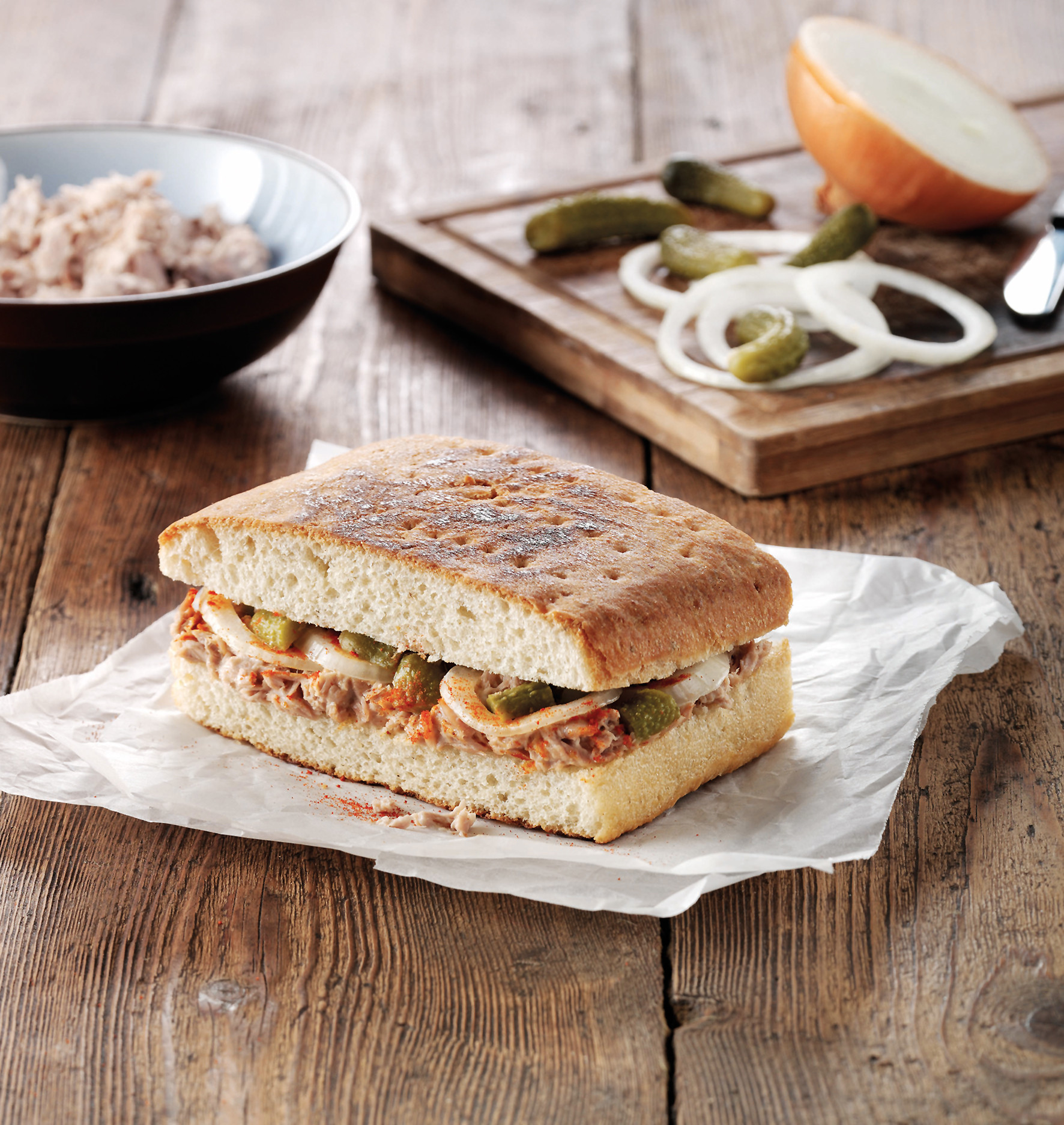 <h5>Tuna Ciabatta</h5>