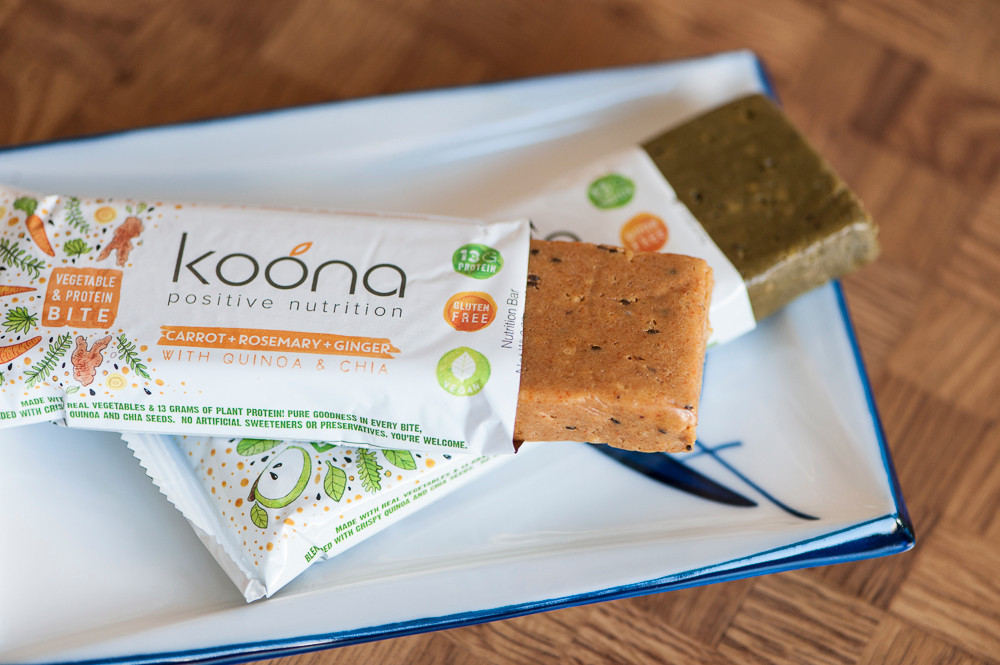 <h5>Koona – Veganer Proteinriegel in 2 Geschmacksrichtungen</h5>