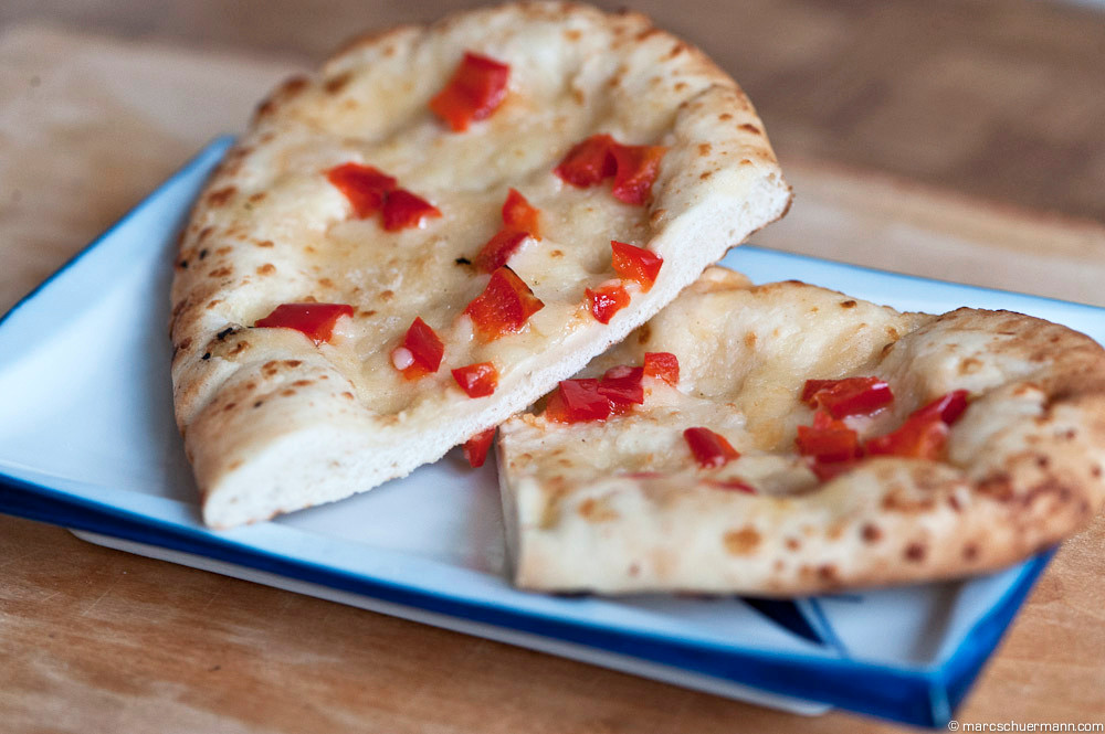 <h5>Focaccine mit Paprika</h5>